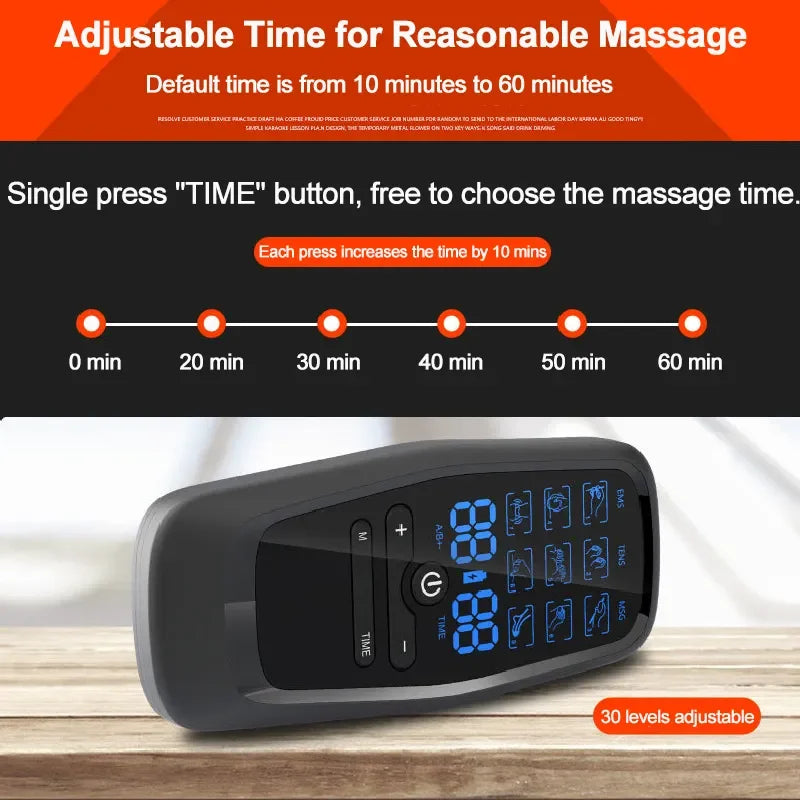 Details of Tens Muscle Stimulator Electric EMS Acupuncture Body Massage Digital Therapy